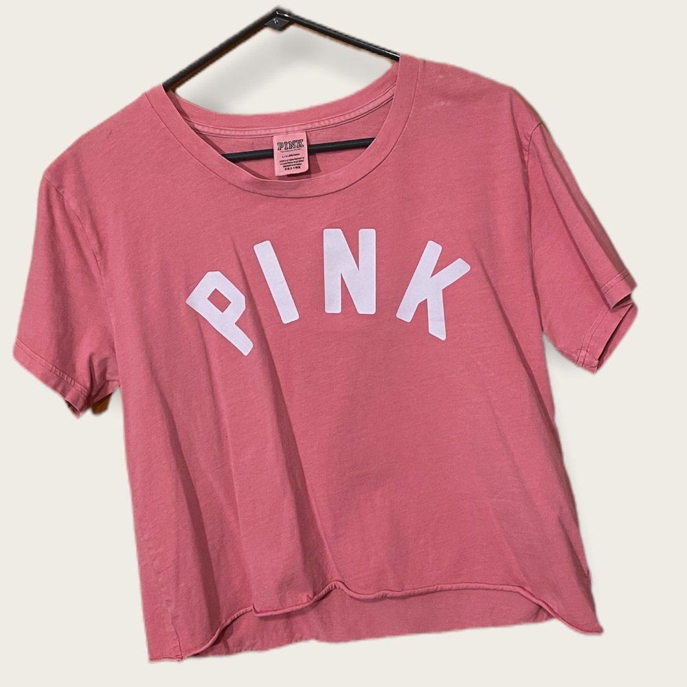 Pink crop top